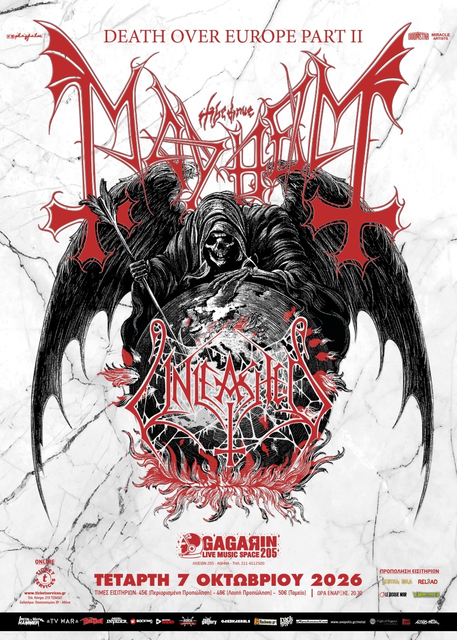Death Over Europe Part IIMAYHEM (Norway)+ UNLEASHED (Sweden)